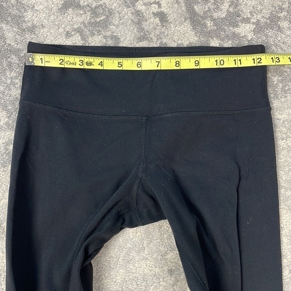 Lululemon Wunder Under Special Edition Ruffle Sides Leggings Full Length Black 4 - Picture 9 of 11